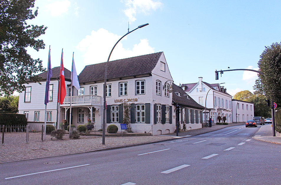 Das Hotel Louis C. Jacob in Hamburg Nienstedten an der Elbchaussee