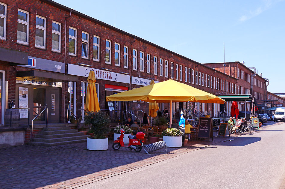 Fischbeisl am Fischmarkt in Altona