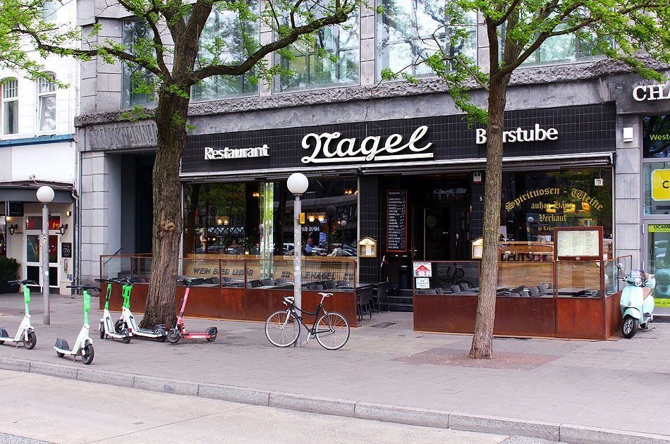 Das Restaurant Nagel am Hamburger Hauptbahnhof