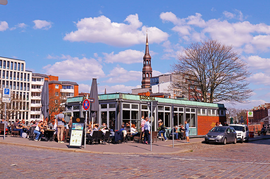 Die Barrossa in der Hamburger Speicherstadt