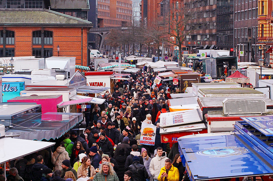 Der Fischmarkt in Hamburg