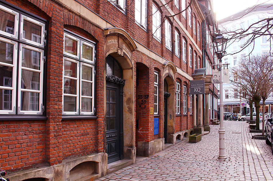 Die Peterstra&szlig;e und das Komponistenquartier in Hamburg