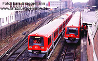 Die S-Bahn in Hamburg